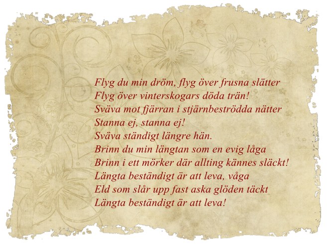 flyg min dröm